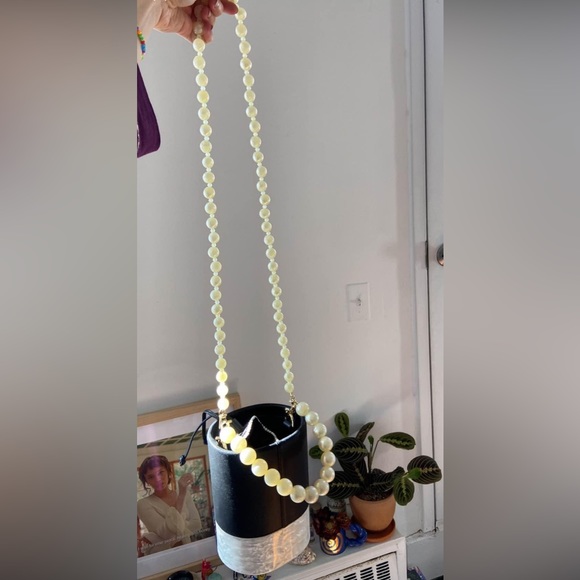 Lele Sadoughi Dallas Bag Pearl - Picture 3 of 6